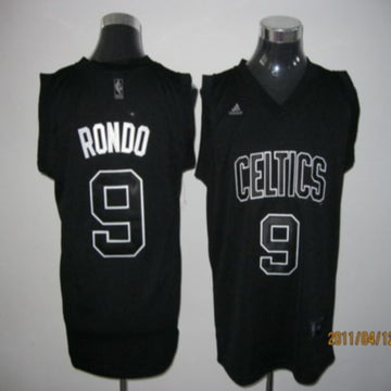 Rajon Rondo Boston Celtics black Shadow jersey