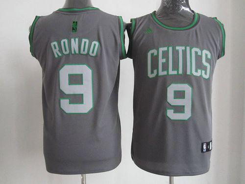 Rajon Rondo Boston Celtics grey Fashion jersey