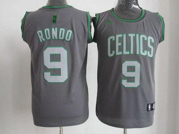 Rajon Rondo Boston Celtics grey Fashion jersey