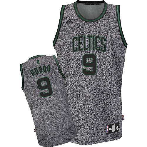 Rajon Rondo Boston Celtics grey Fashion Static jersey