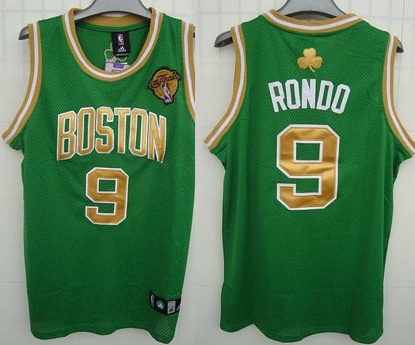 Rajon Rondo Boston Celtics green jersey