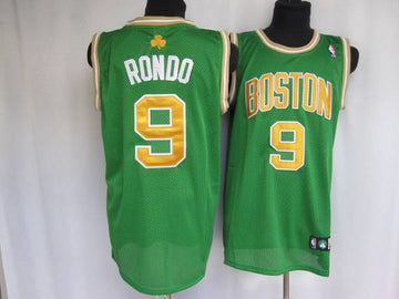 Rajon Rondo Boston Celtics green jersey