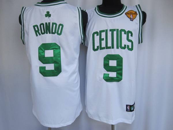 Rajon Rondo Boston Celtics white jersey