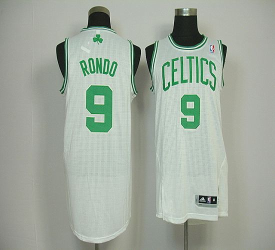 Rajon Rondo Boston Celtics white jersey