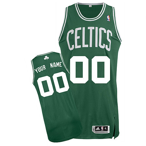 Custom Boston Celtics green Authentic jersey