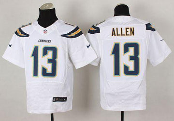 Keenan Allen Los Angeles Chargers white Elite jersey