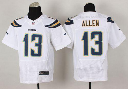 Keenan Allen Los Angeles Chargers white Elite jersey