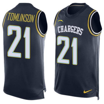 LaDainian Tomlinson Los Angeles Chargers navy jersey