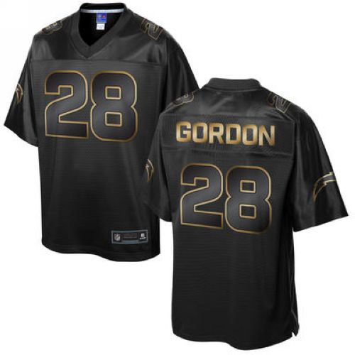Melvin Gordon Los Angeles Chargers black Gold Collection jersey