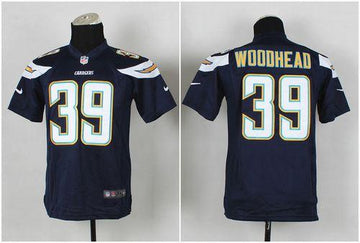 Danny Woodhead Los Angeles Chargers navy Elite jersey