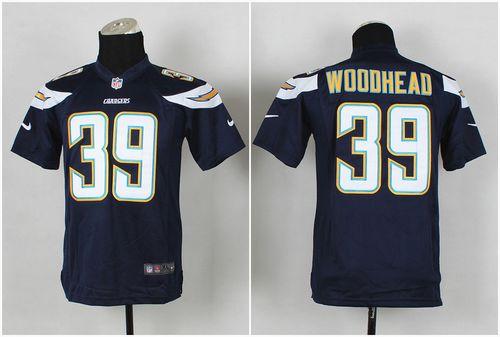 Danny Woodhead Los Angeles Chargers navy Elite jersey