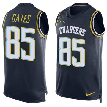Antonio Gates Los Angeles Chargers navy jersey