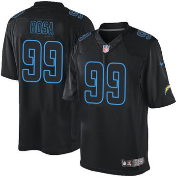 Joey Bosa Los Angeles Chargers black jersey