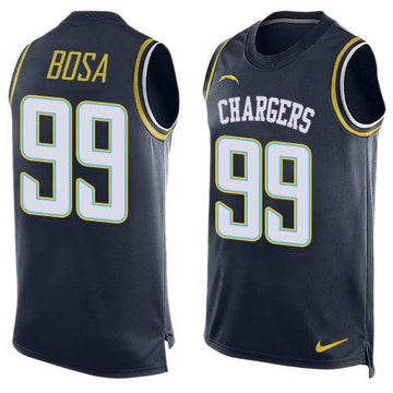 Joey Bosa Los Angeles Chargers navy jersey