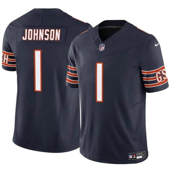 Jaylon Johnson Chicago Bears navy jersey