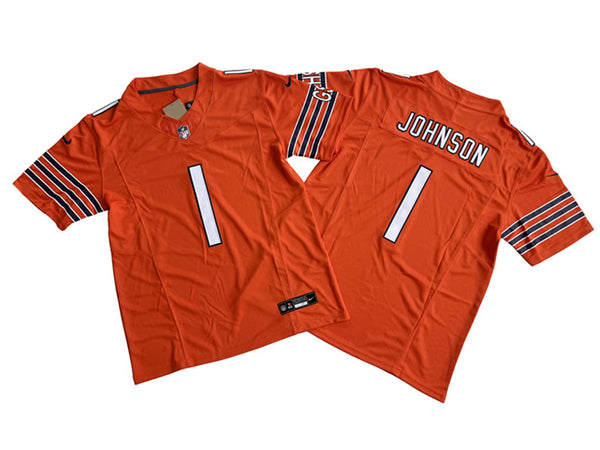 Jaylon Johnson Chicago Bears orange jersey