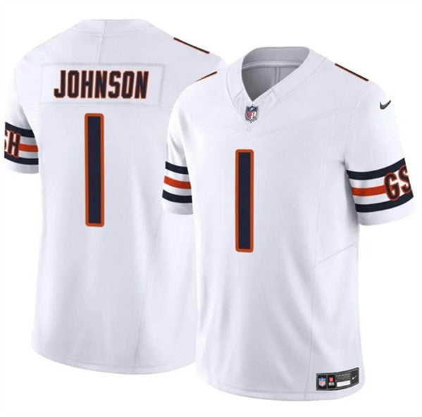 Jaylon Johnson Chicago Bears white jersey