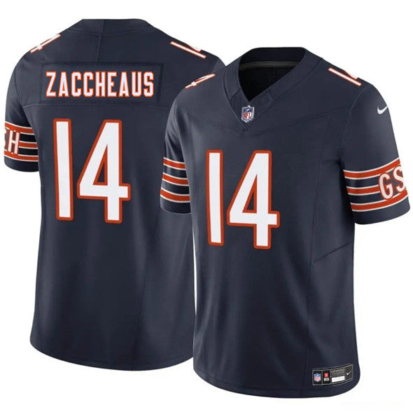 Olamide Zaccheaus Chicago Bears navy FUSE jersey
