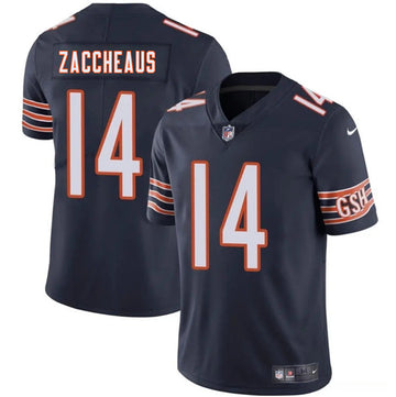 Olamide Zaccheaus Chicago Bears navy jersey