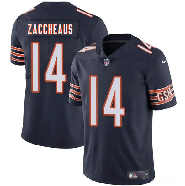 Olamide Zaccheaus Chicago Bears navy jersey