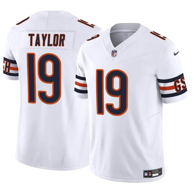 Tory Taylor Chicago Bears white jersey