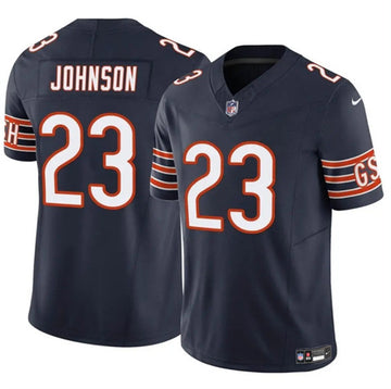 Roschon Johnson Chicago Bears navy jersey