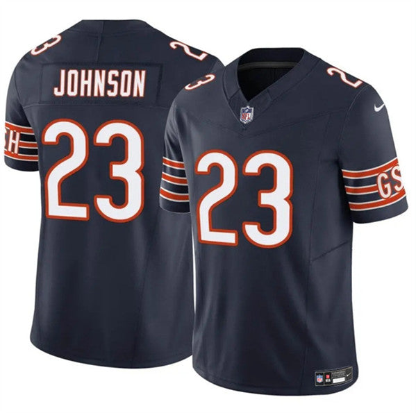Roschon Johnson Chicago Bears navy jersey