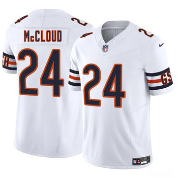 Nick McCloud Chicago Bears white FUSE jersey