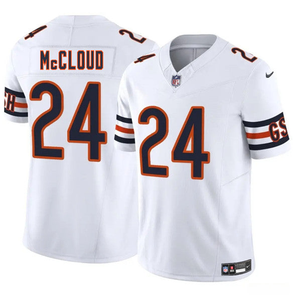 Nick McCloud Chicago Bears white jersey