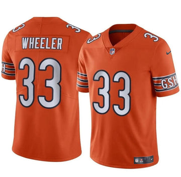 Ian Wheeler Chicago Bears orange jersey