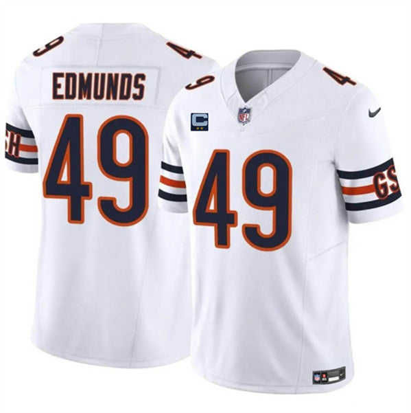 Tremaine Edmunds Chicago Bears white jersey