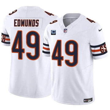 Tremaine Edmunds Chicago Bears white jersey