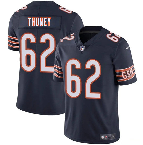 Joe Thuney Chicago Bears navy jersey
