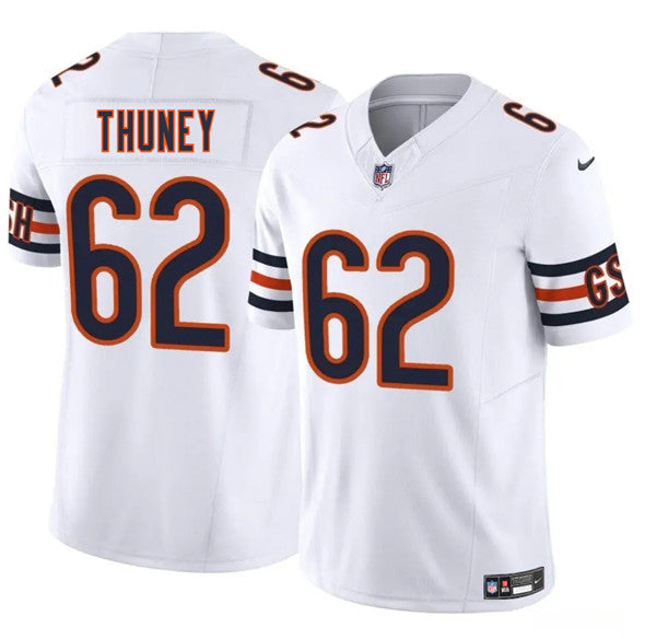Joe Thuney Chicago Bears white FUSE jersey