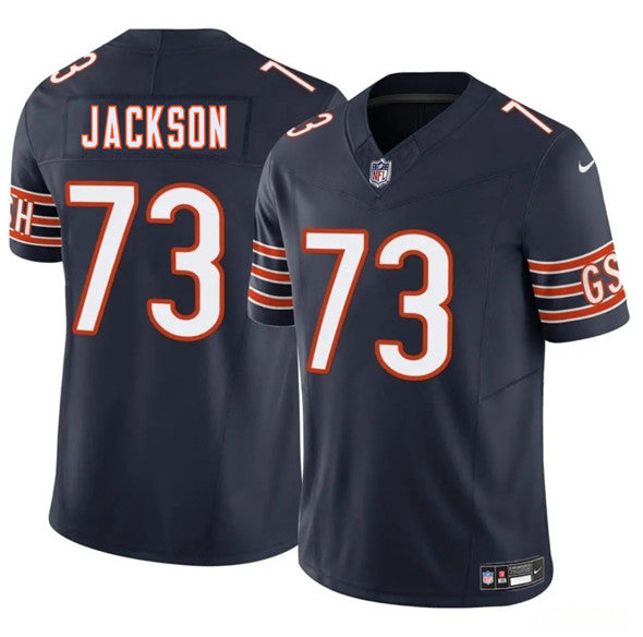 Jonah Jackson Chicago Bears navy FUSE jersey