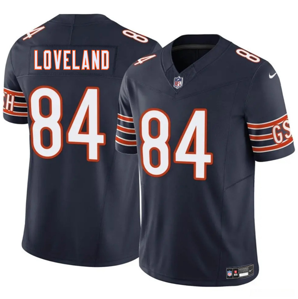 Colston Loveland Chicago Bears navy jersey