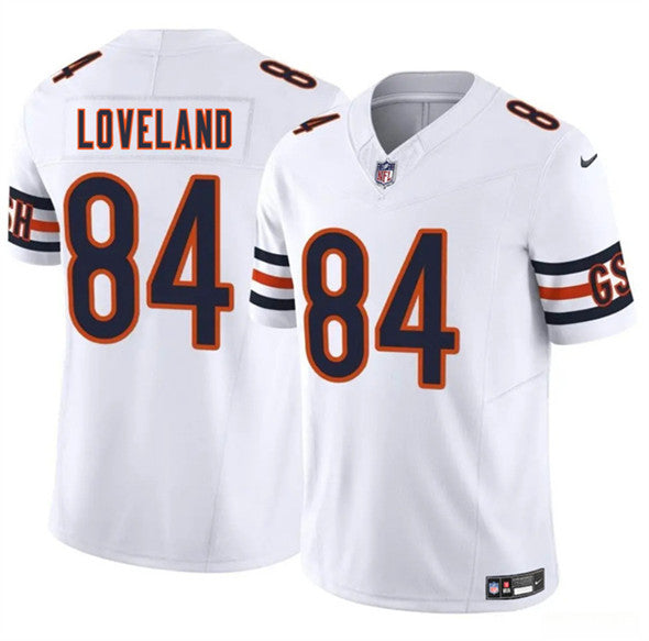 Colston Loveland Chicago Bears white FUSE jersey