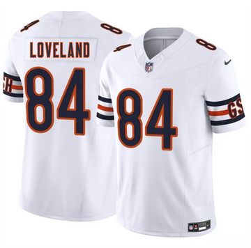 Colston Loveland Chicago Bears white jersey