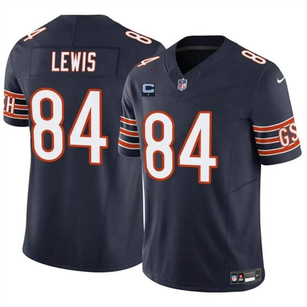 Marcedes Lewis Chicago Bears navy jersey
