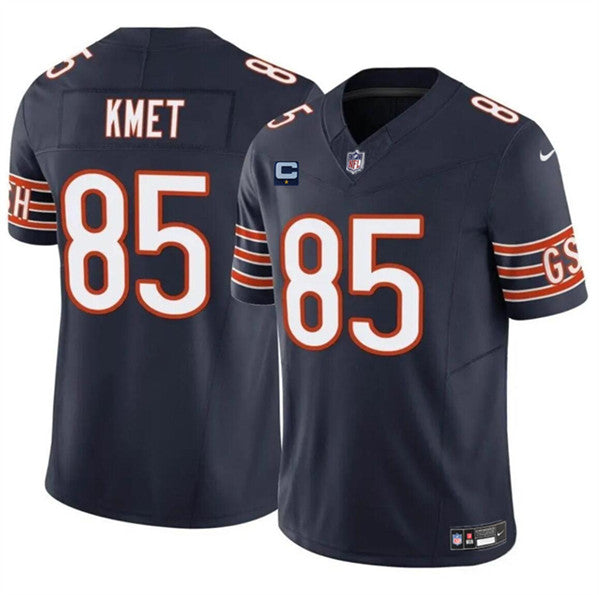 Cole Kmet Chicago Bears navy jersey