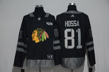 Marian Hossa Chicago Blackhawks black jersey