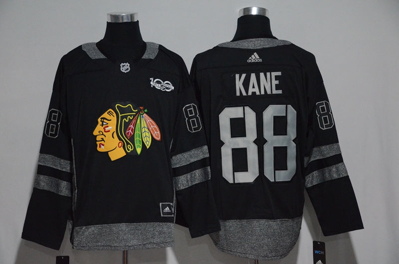 Patrick Kane Chicago Blackhawks black jersey