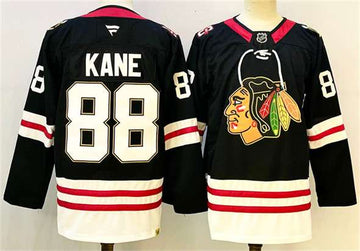 Patrick Kane Chicago Blackhawks black jersey