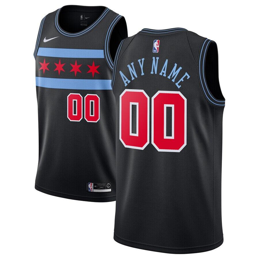 Custom Chicago Bulls City Edition jersey