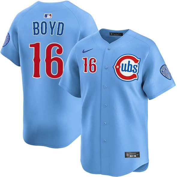 Matthew Boyd Chicago Cubs blue Alternate jersey