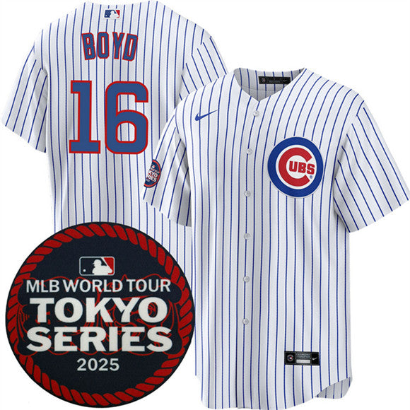 Matthew Boyd Chicago Cubs white Home jersey