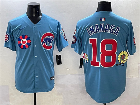 Shota Imanaga Chicago Cubs blue Alternate jersey
