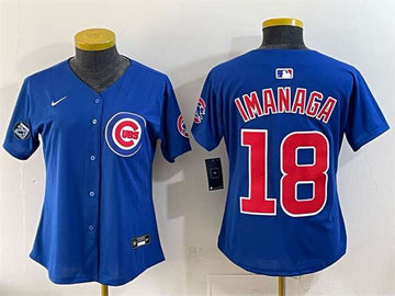 Shota Imanaga Chicago Cubs royal jersey