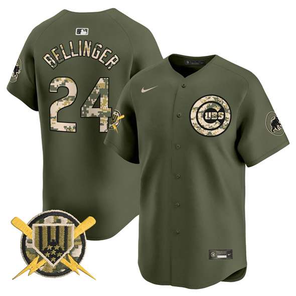 Cody Bellinger Chicago Cubs green jersey