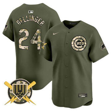 Cody Bellinger Chicago Cubs green jersey